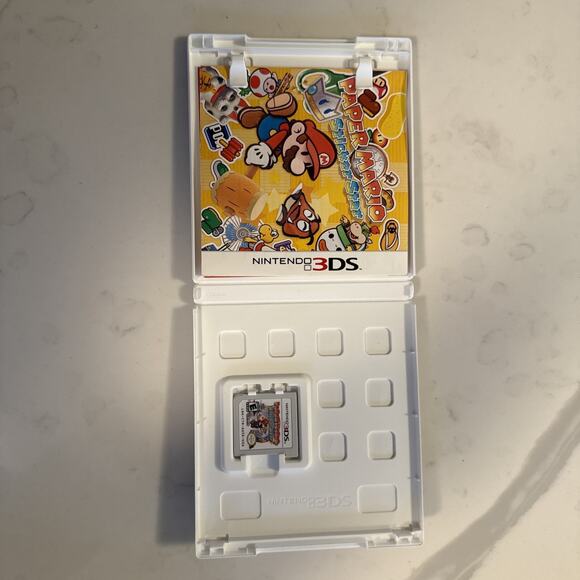 Paper Mario Sticker Star (Nintendo 3DS, 2012) CIB - Picture 3 of 7